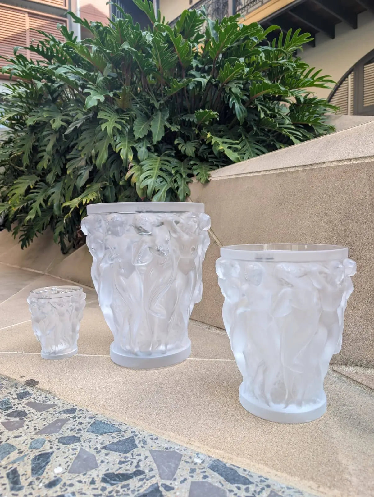  Lalique Bacchantes Small Vase Clear Crystal Vase by Lalique at  FormFluent