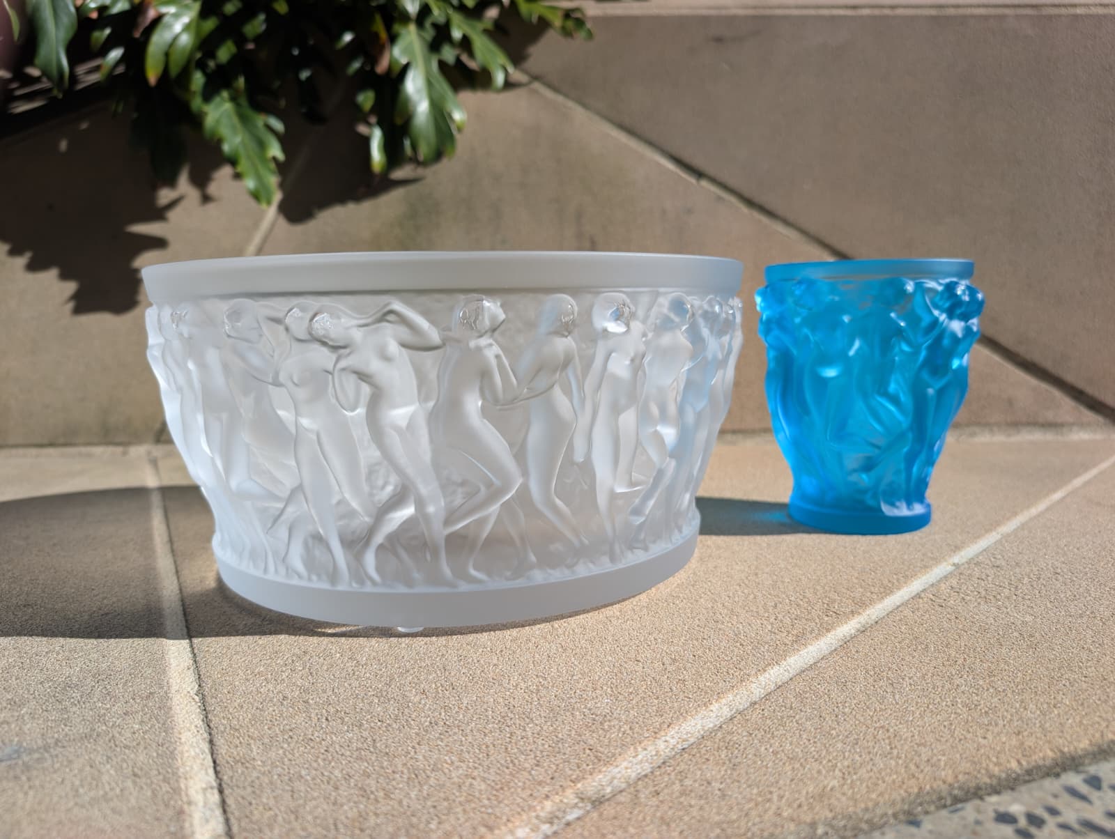Lalique Bacchantes Bowl Clear Crystal - FormFluent