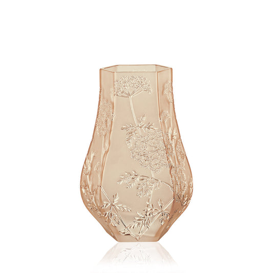  Lalique Ombelles vase - Gold luster crystal Vase by Lalique at  FormFluent