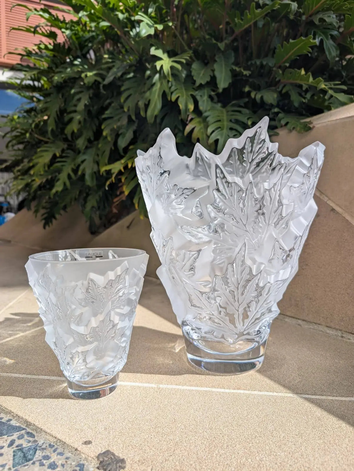  Lalique Champs-Élysées Small Vase Clear Crystal Vase by Lalique at  FormFluent