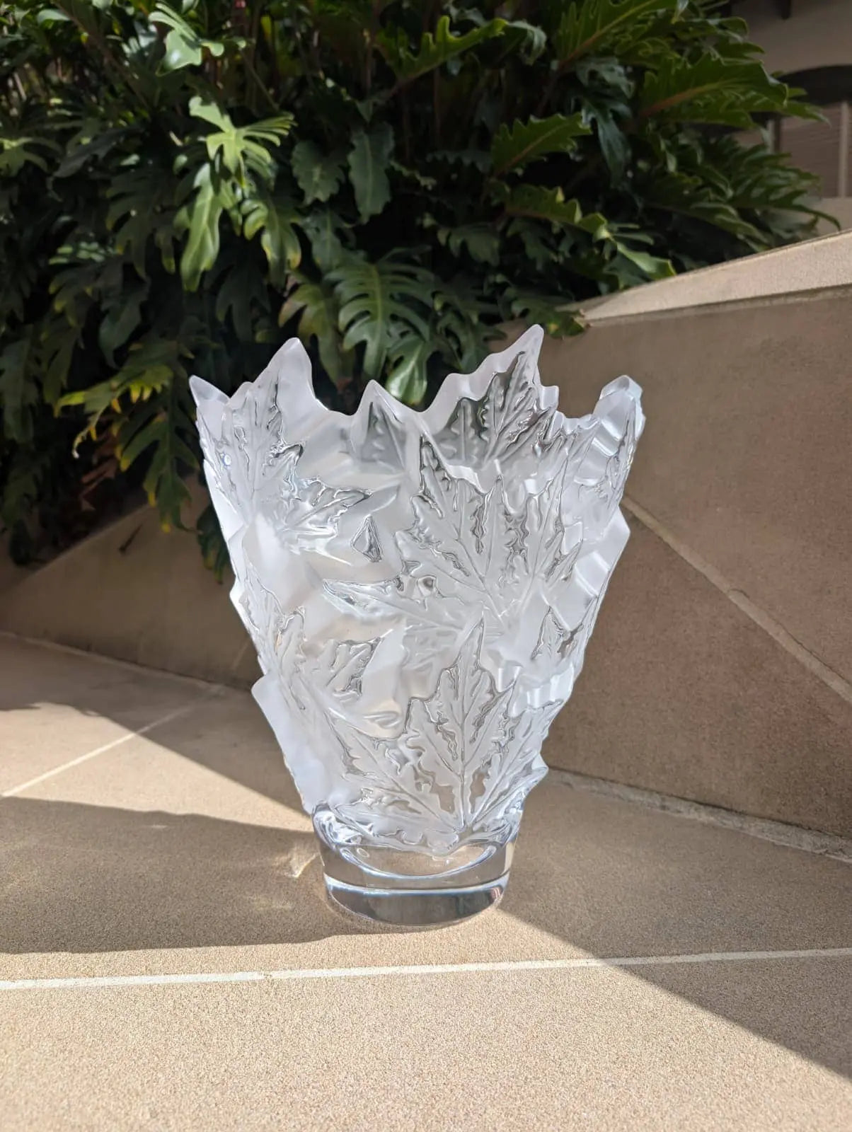 Lalique Champs-Élysées Vase Clear Crystal Vase by Lalique at  FormFluent
