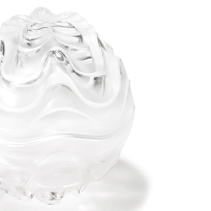 Lalique Vibration Box - Clear Crystal  by  Lalique at   FormFluent Sydney, Australia