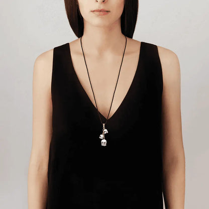 Lalique Muguet Pendant Necklace 3 Clear Crystal 18K Yellow Gold Plated Jewelry by  Lalique at   FormFluent Sydney, Australia