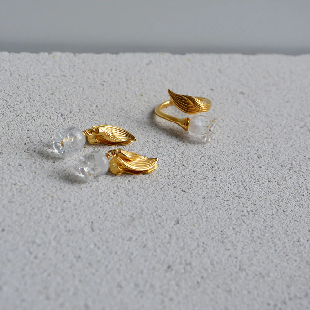 Lalique Muguet Earrings  FormFluent Sydney Australia