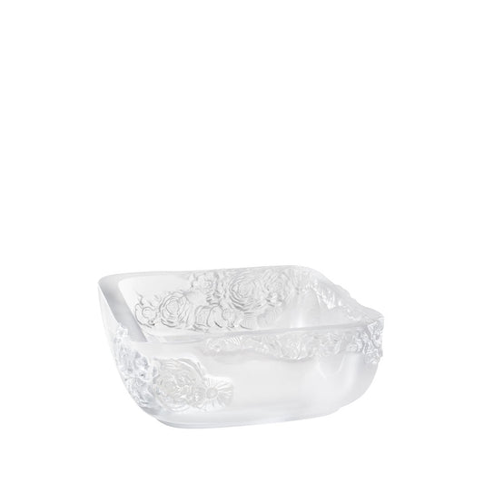  Lalique Pivoines Bowl Vase by Lalique at  FormFluent