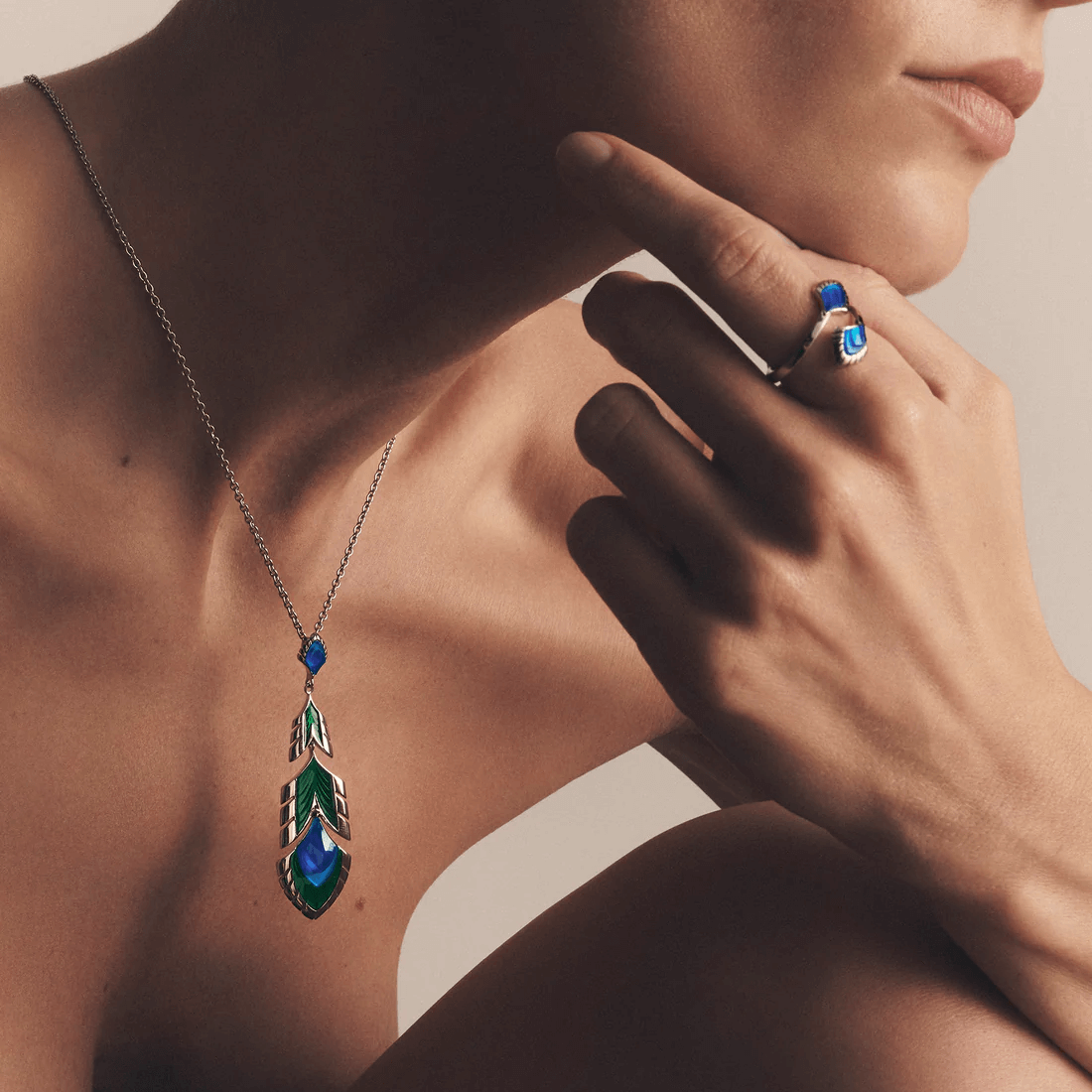 Lalique Paon Pendant  - FormFluent Sydney Australia