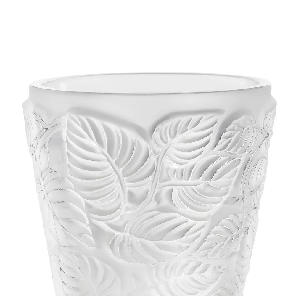 Buy Authentic Lalique Lalique Feuilles Votive Vase - FormFluent Sydney Australia