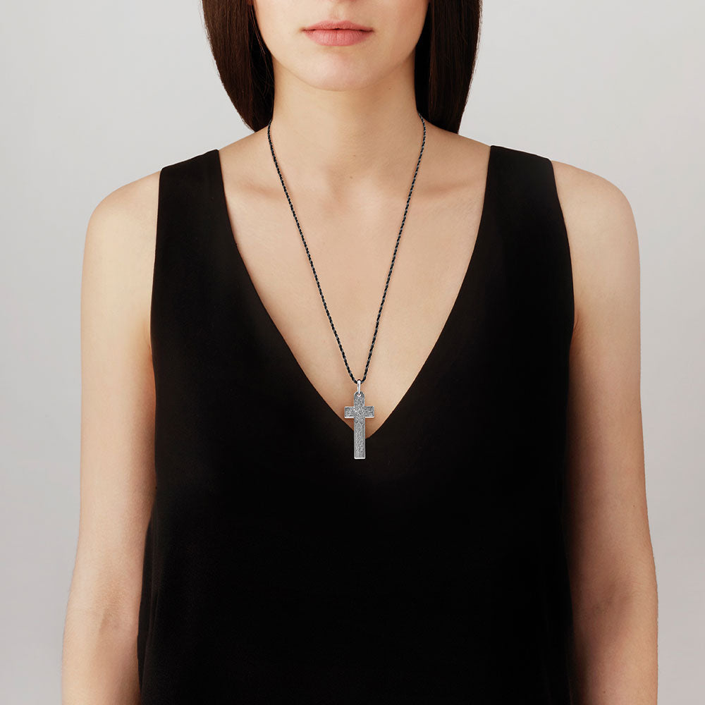  Lalique Saint Matthew cross pendant  by Lalique at  FormFluent