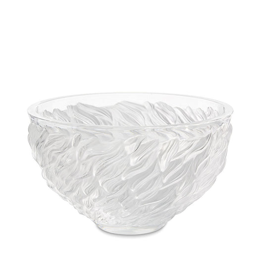 Fourrure Bowl Lalique clear crystal