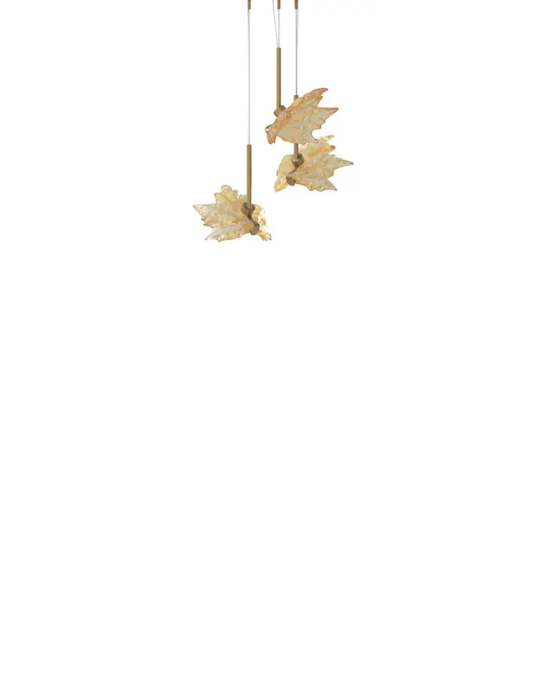  Lalique Champs-Élysées Liana Small Size 3 Leaves Lighting by Lalique at  FormFluent