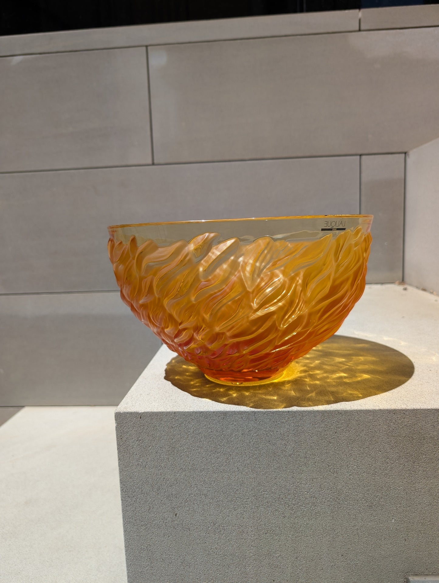 Buy Authentic Lalique Lalique Fourrure Bowl Bowl - FormFluent Sydney Australia