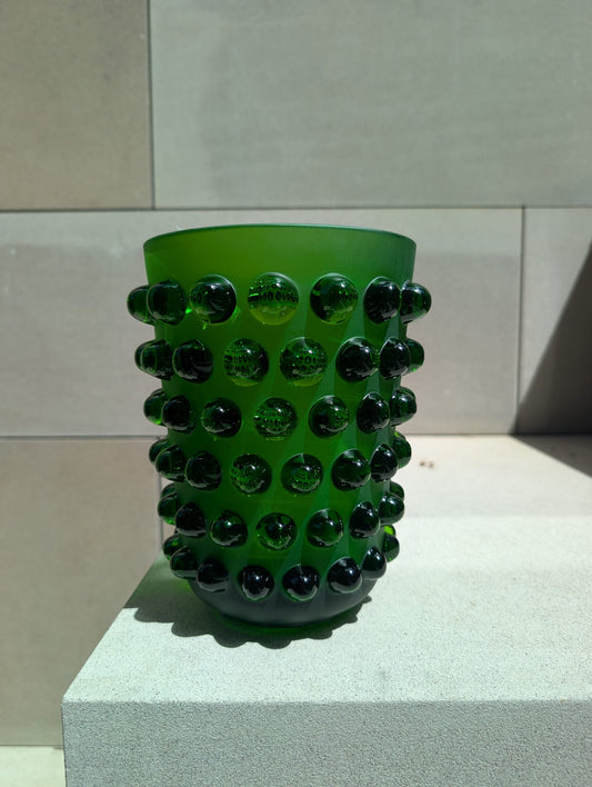 Lalique Mossi Vase Amazon Green Crystal