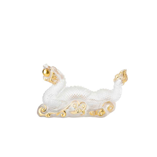  Lalique Tianlong Dragon Sculpture Sculpture by Lalique at  FormFluent