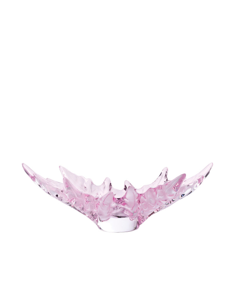 Buy Authentic Lalique Lalique Champs-Élysées Bowl Pink Lustre Crystal Bowl - FormFluent Sydney Australia