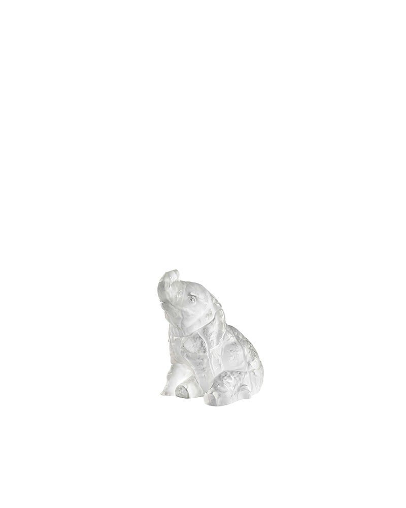 Lalique Baby Elephant Sculpture Sculpture  FormFluent