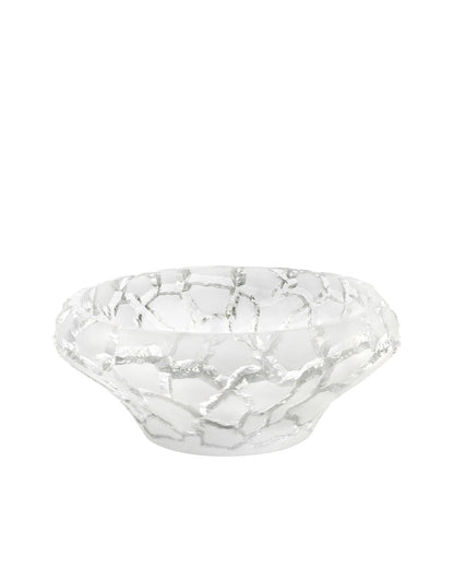 Lalique Caldera Bowl Clear Crystal Bowl by  Lalique at   FormFluent Sydney, Australia