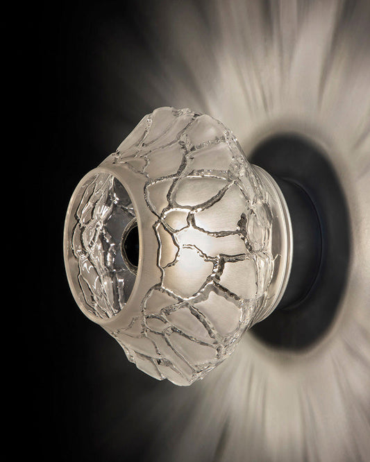 Buy Authentic Lalique Lalique Caldera Wall Sconce Lighting - FormFluent Sydney Australia