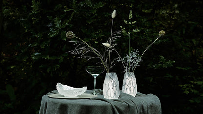 Lalique Silex Bowl - Grey Crystal Bowl by  Lalique at   FormFluent Sydney, Australia