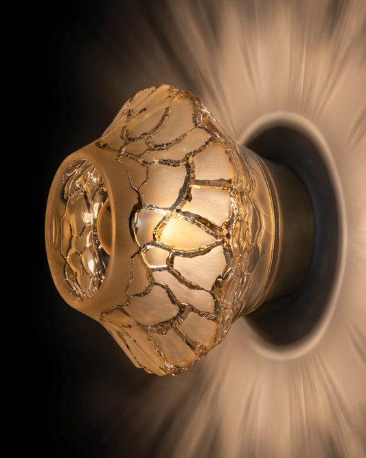 Buy Authentic Lalique Lalique Caldera Wall Sconce Lighting - FormFluent Sydney Australia