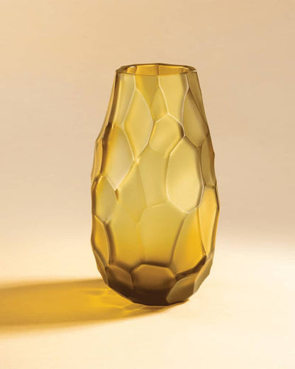 Lalique Silex Small Vase - Clear Crystal Vase by  Lalique at   FormFluent Sydney, Australia