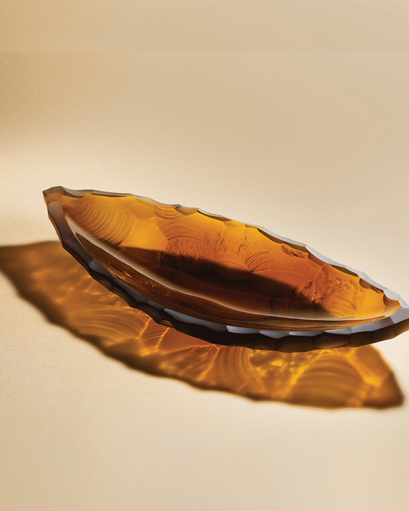 Buy Authentic Lalique Lalique Silex Bowl Bowl - FormFluent Sydney Australia