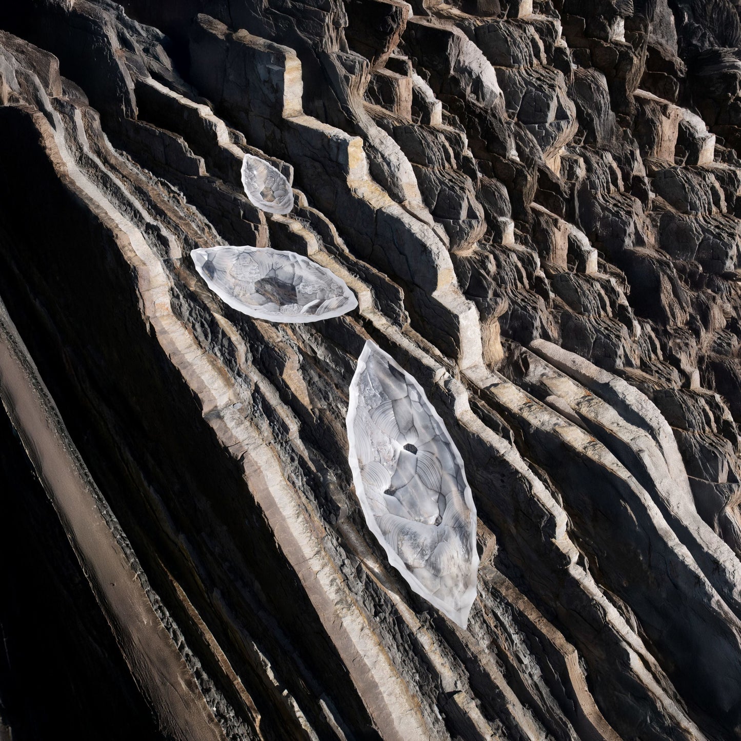 Buy Authentic Lalique Lalique Silex Bowl Large Size Bowl - FormFluent Sydney Australia