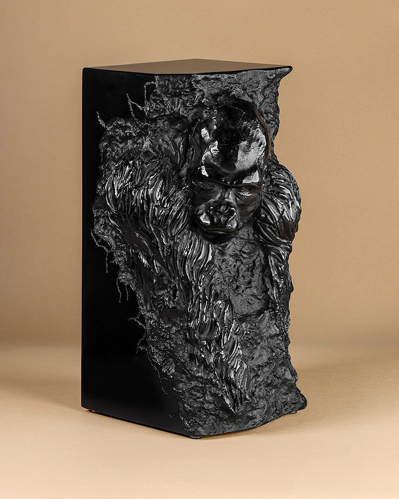 Buy Authentic Lalique Lalique Gorilla Sculpture Lost Wax Limited Edition Sculpture - FormFluent Sydney Australia