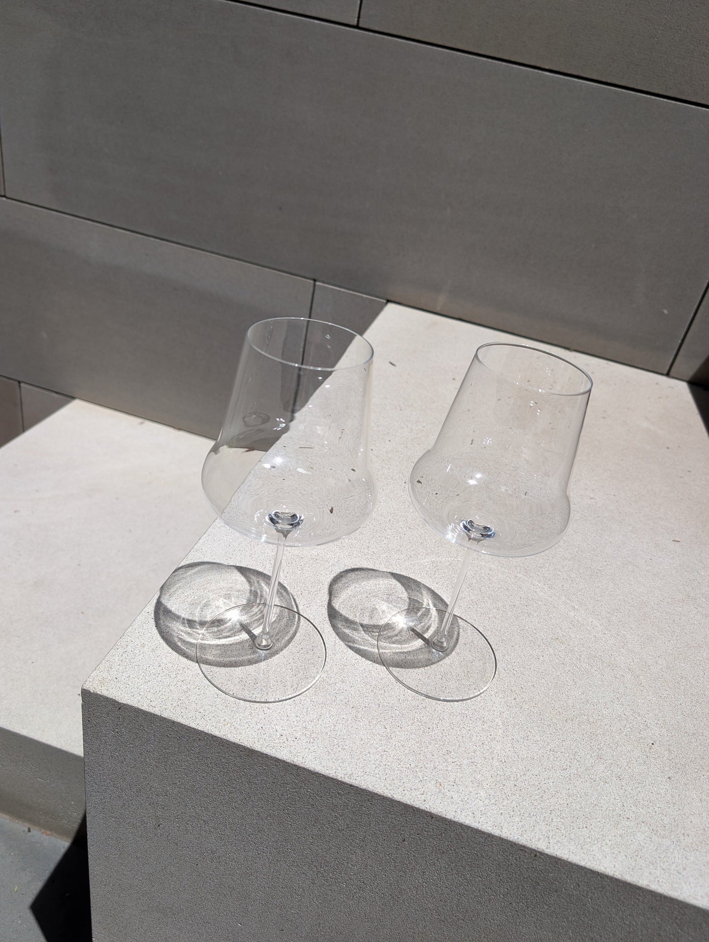 Buy Authentic Lalique Lalique 1er Cru Set of 2 Wine Glasses Barware - FormFluent Sydney Australia