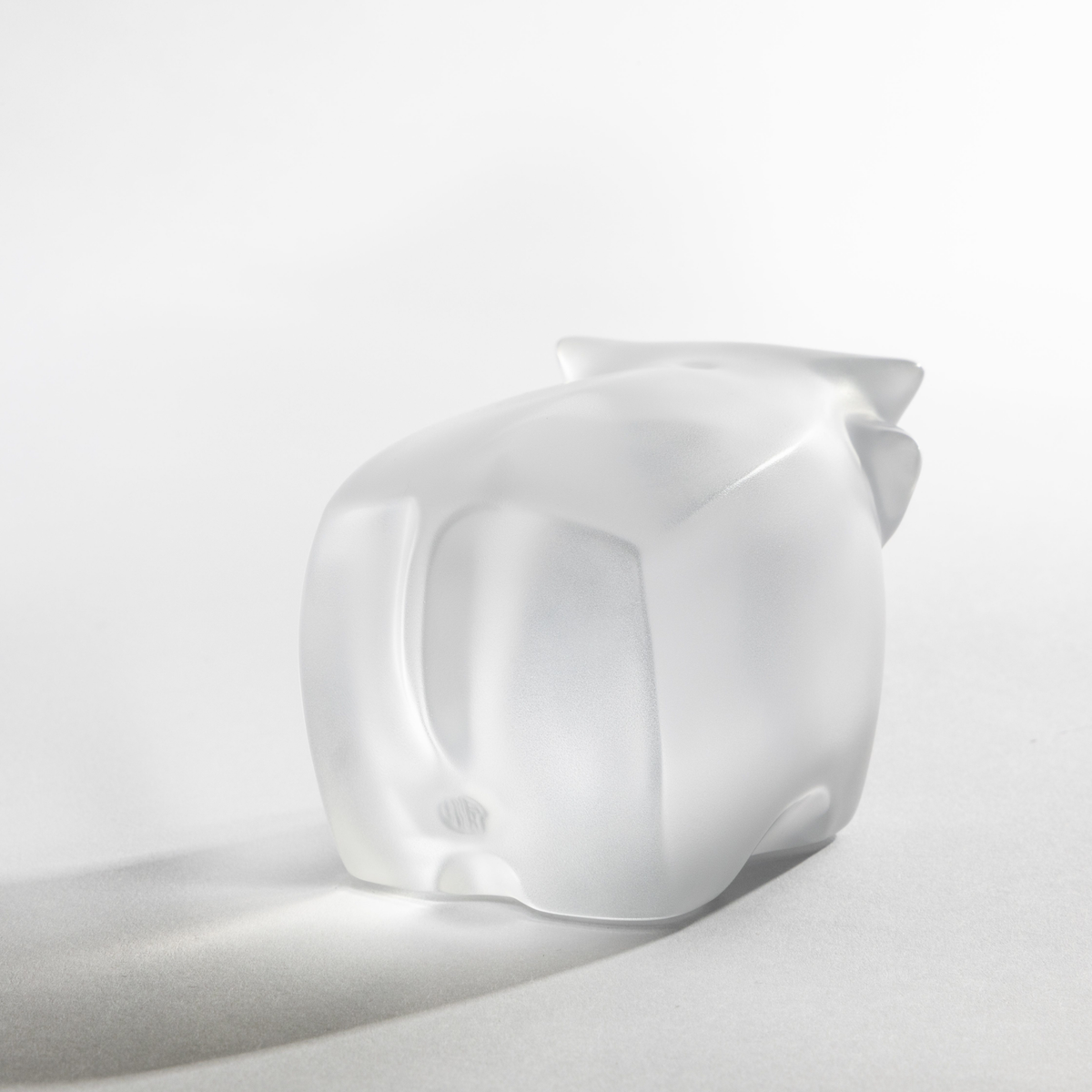 Lalique Niu Wang Wang Ox Sculpture - Clear crystal by Han Meilin, 2025