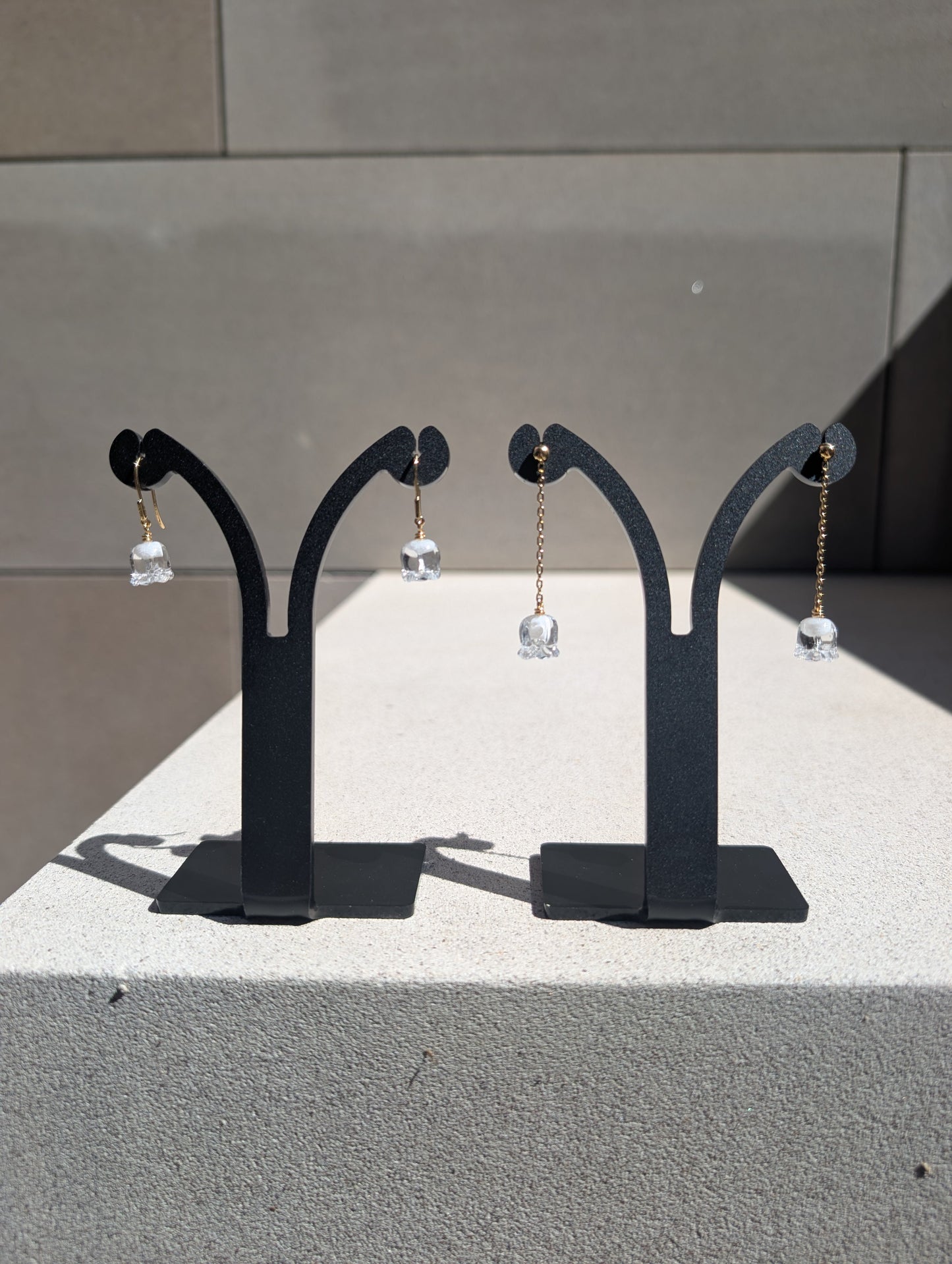  Lalique Muguet Long Earrings Jewelry by Lalique at  FormFluent