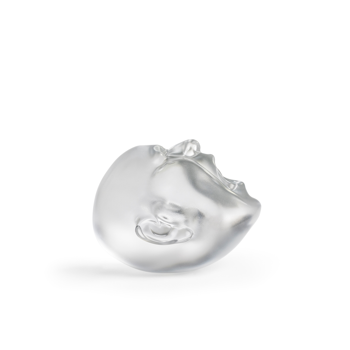 Lalique Yawning Man Clear Crystal Fang Lijun Numbered Edition