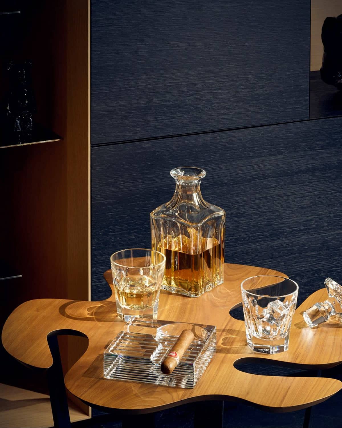 Baccarat Harcourt 1841 Whisky Decanter Clear Crystal Barware by  Baccarat at   FormFluent Sydney, Australia