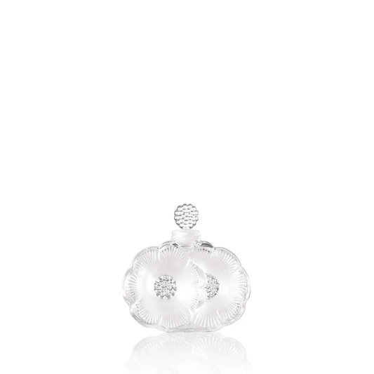 Lalique 2 Fleurs Crystal Perfume Bottle Scent by  Lalique at   FormFluent Sydney, Australia