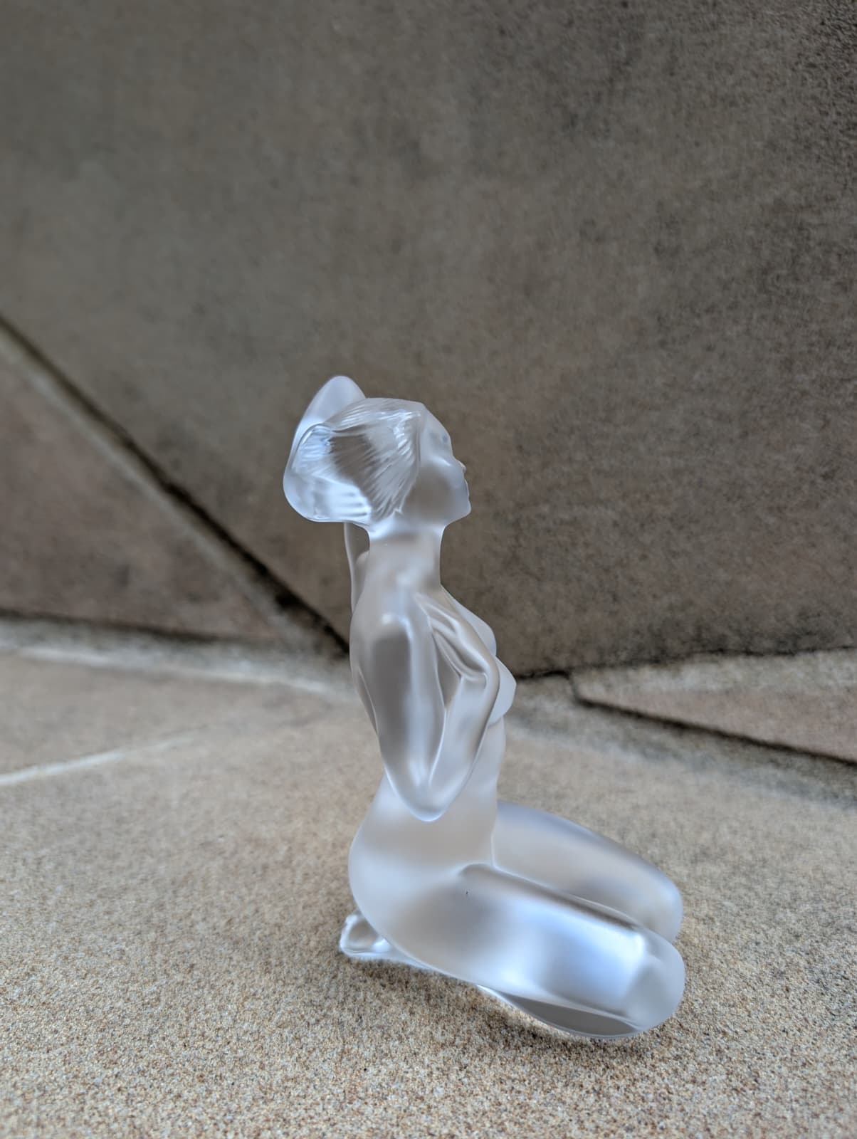 Lalique Aphrodite Small Nude Crystal Sculpture Sculpture by Lalique at  FormFluent Sydney, Australia