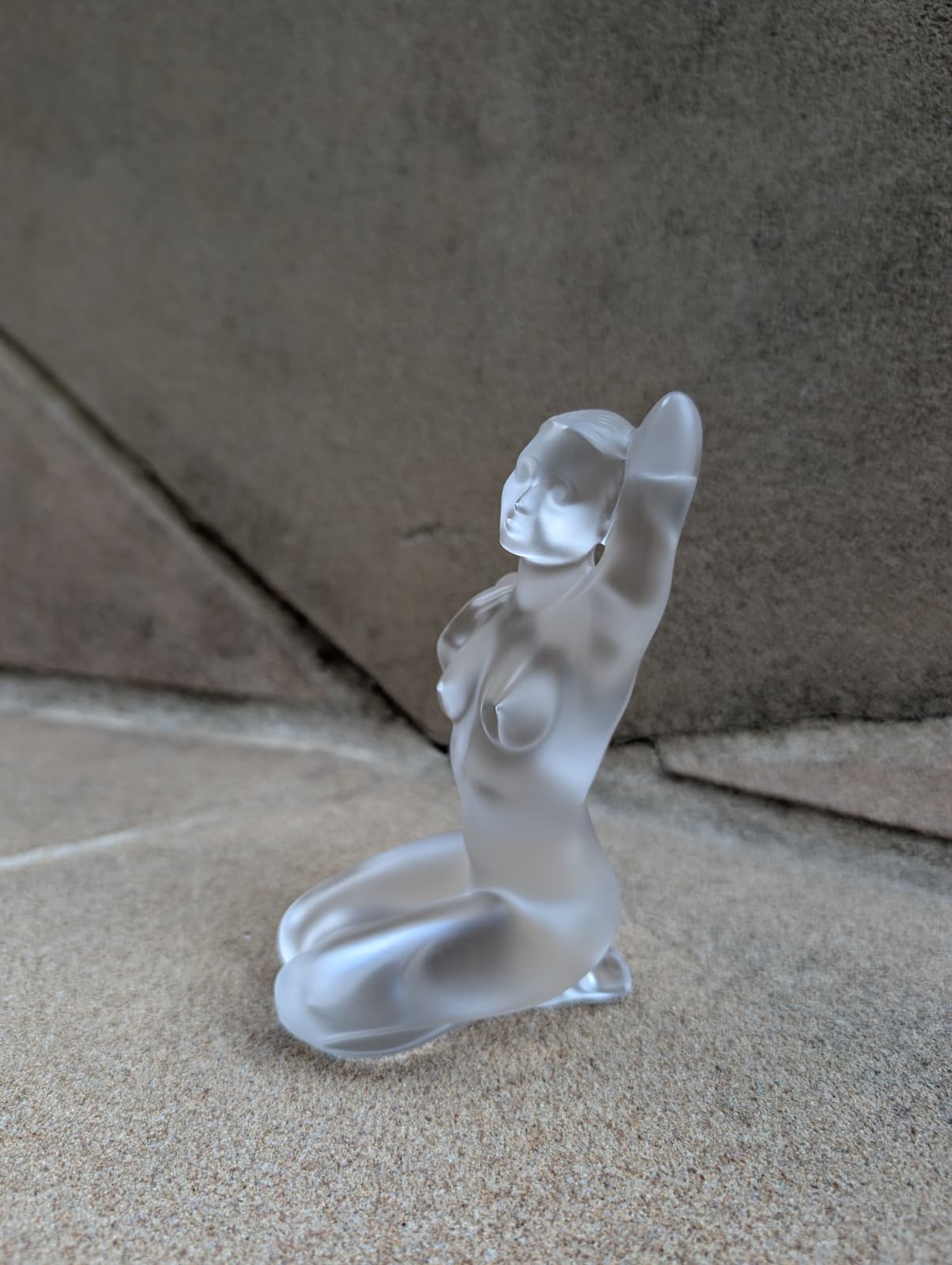 Lalique Aphrodite Small Nude Crystal Sculpture Sculpture by Lalique at  FormFluent Sydney, Australia