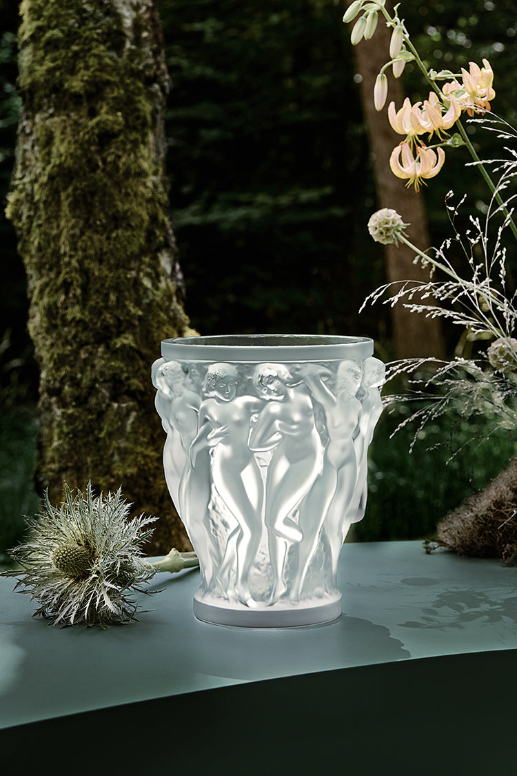 Buy Authentic Lalique Lalique Bacchantes Vase Vase - FormFluent Sydney Australia