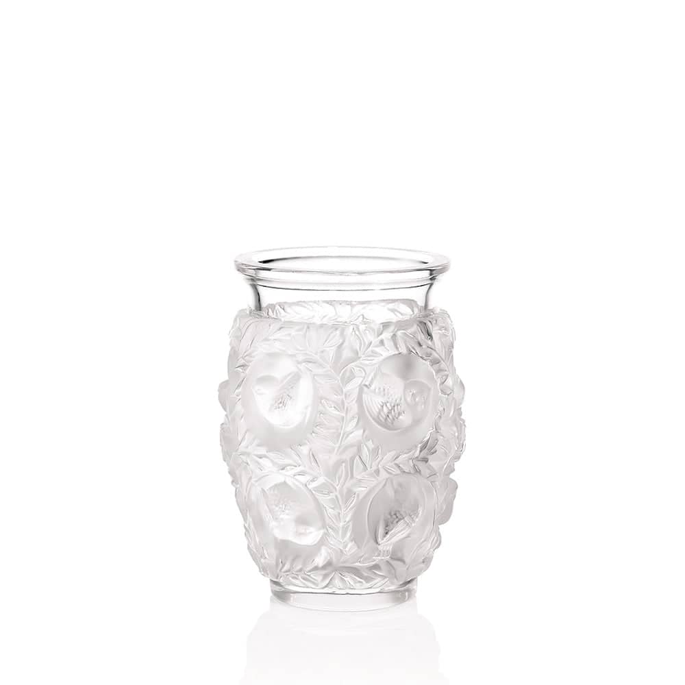 Lalique Bagatelle Vase Clear Crystal Vase by  Lalique at   FormFluent Sydney, Australia