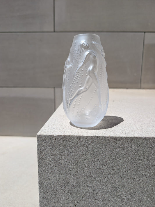 Buy Authentic Lalique Lalique Nymphes Vase Vase - FormFluent Sydney Australia