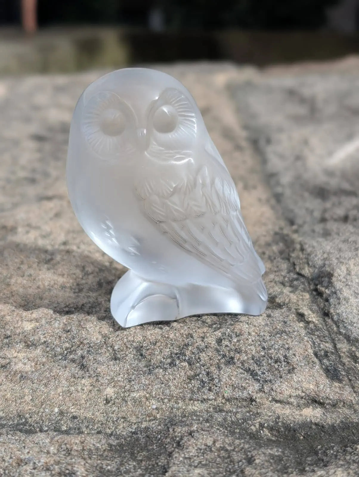  Lalique Shivers Owl Sculpture - Clear Crystal Sculpture by Lalique at  FormFluent