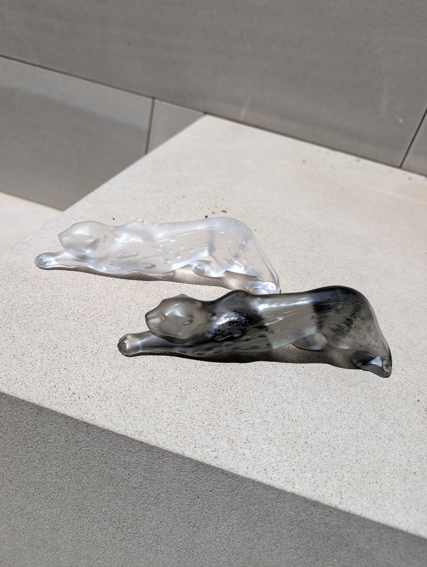 Buy Authentic Lalique Lalique Zeila Panther Small Sculpture Sculpture - FormFluent Sydney Australia