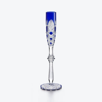 Baccarat Tsar Vodka Glass Blue Crystal Glassware by  Baccarat at   FormFluent Sydney, Australia