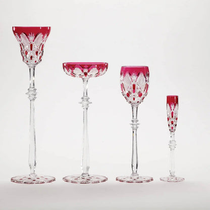Baccarat Tsar Vodka Glass Blue Crystal Glassware by  Baccarat at   FormFluent Sydney, Australia