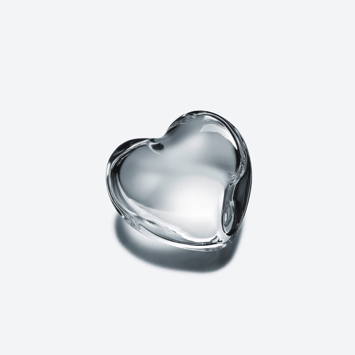 Baccarat Amor Heart Clear Sculpture by  Baccarat at   FormFluent Sydney, Australia