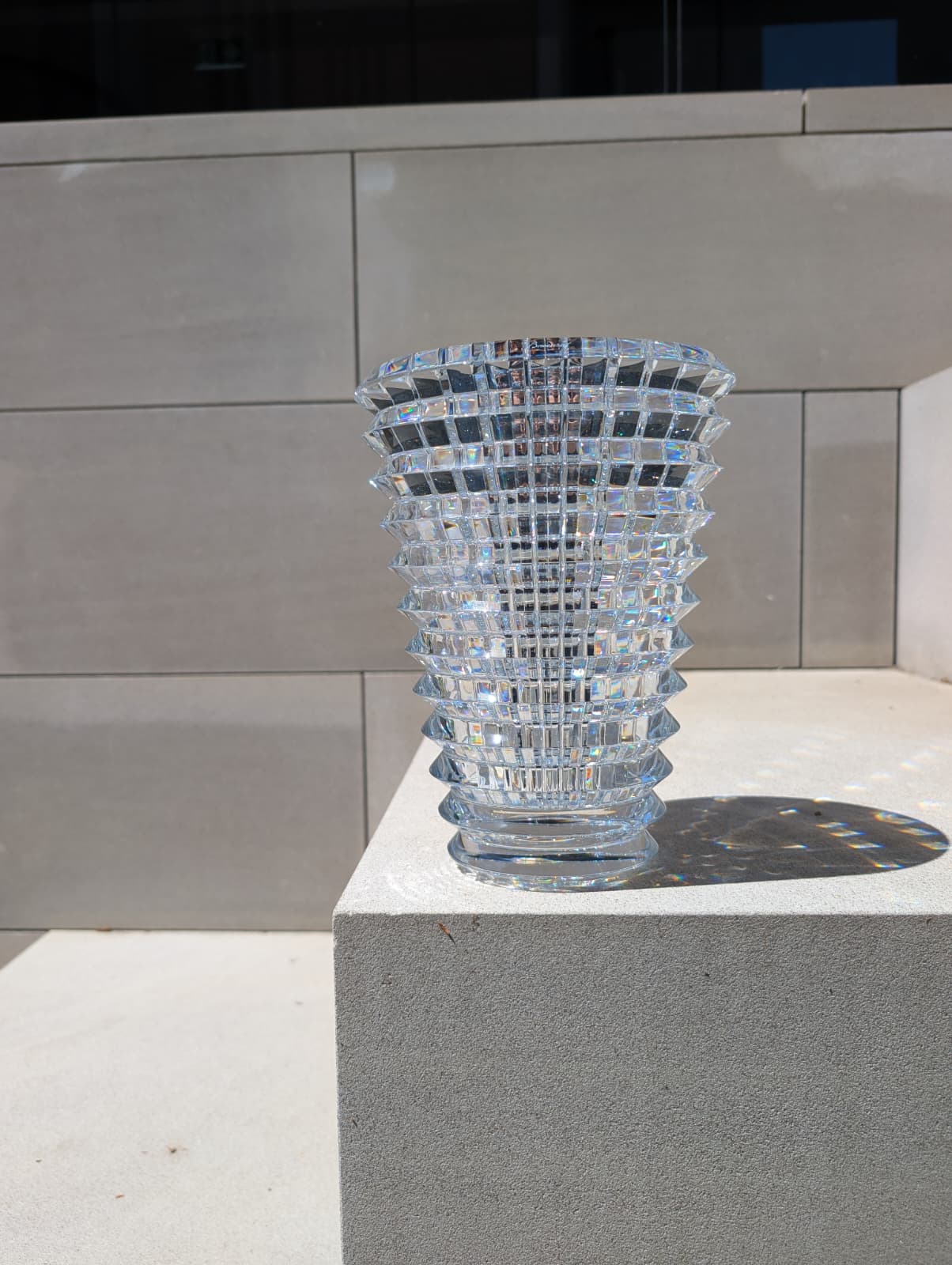  Baccarat Eye Oval Vase M Vase by Baccarat at  FormFluent