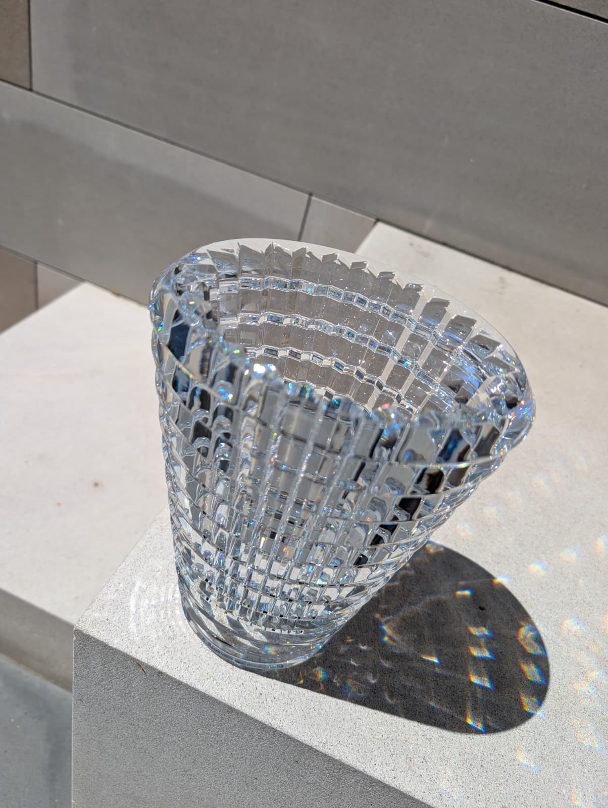  Baccarat Eye Oval Vase M Vase by Baccarat at  FormFluent