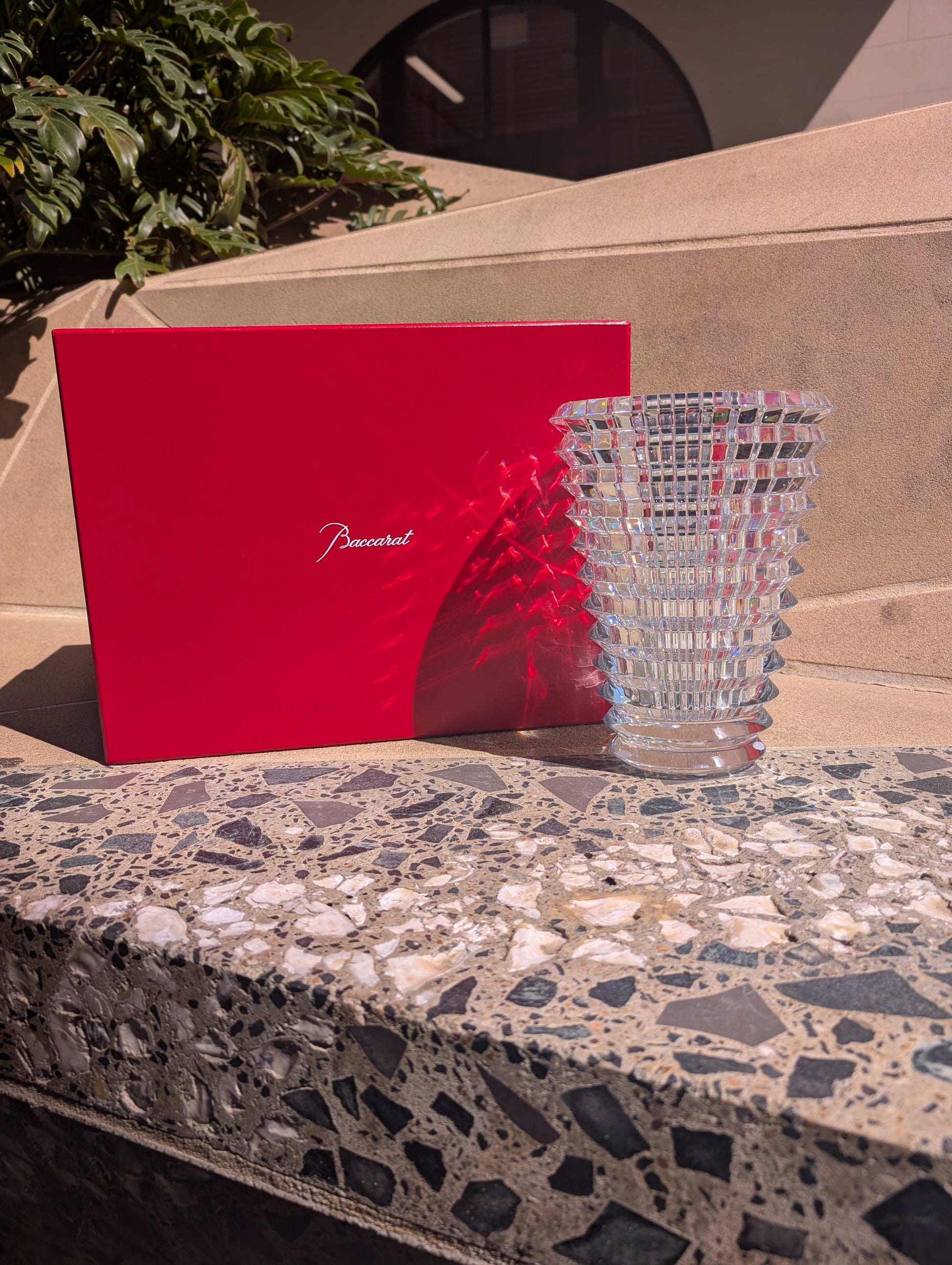 Buy Authentic Baccarat Baccarat Eye Oval Vase S Vase - FormFluent Sydney Australia