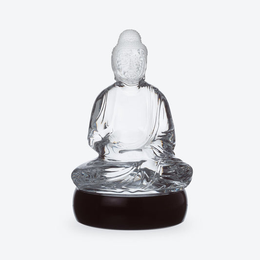 Baccarat Baccarat Buddha Sculpture Clear Crystal Sculpture - FormFluent Sydney Australia