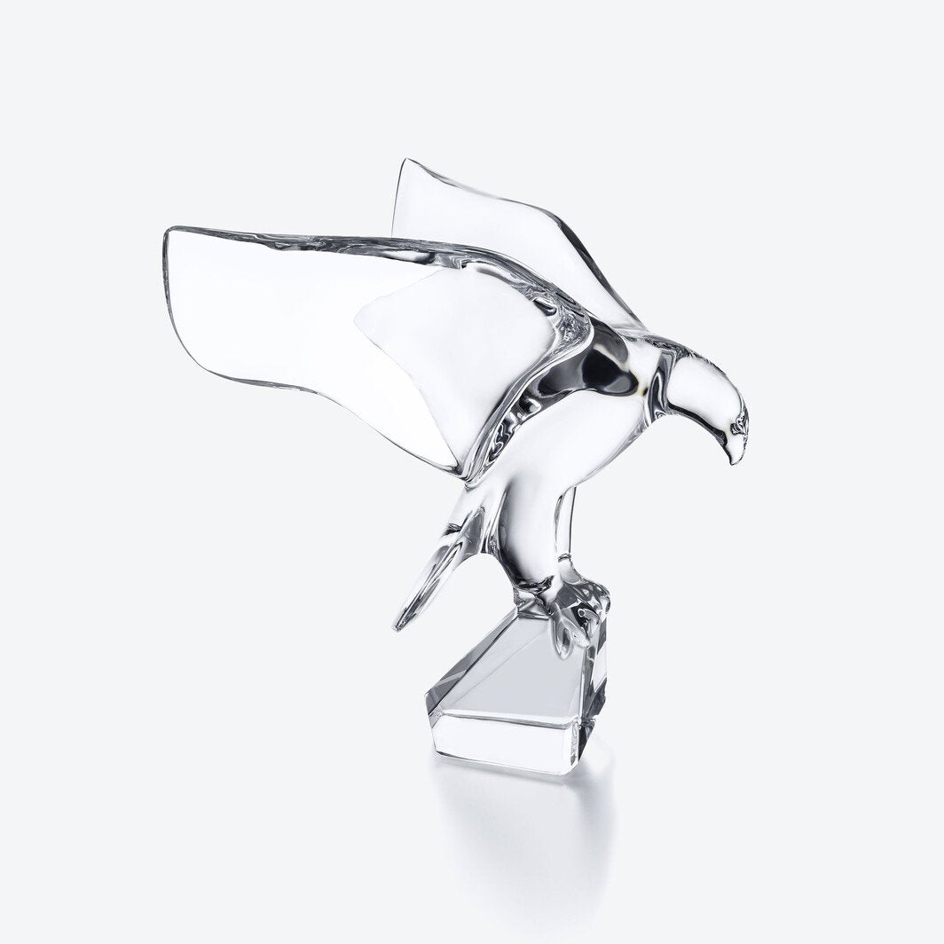 Buy Authentic Baccarat Baccarat Imperator Eagle Sculpture Sculpture - FormFluent Sydney Australia