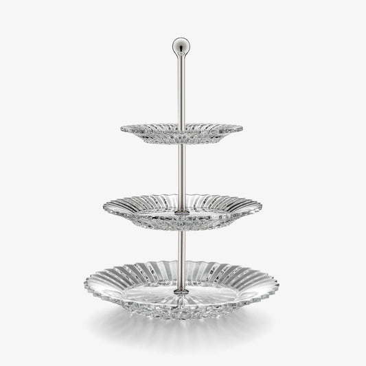 Baccarat Millie Nuits Small Pastry Stand  - FormFluent Sydney Australia