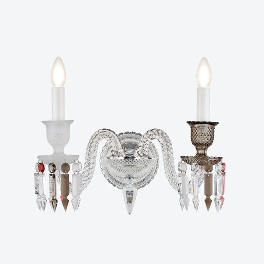 Baccarat Zénith Flou Wall Unit (2L) 2 Lights Sconce